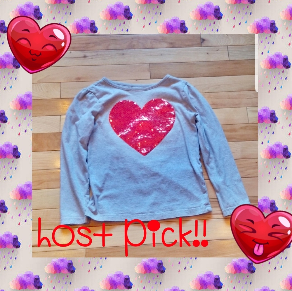 Crazy 8 heart t-shirt